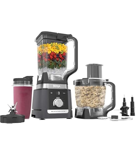 Ninja Deluxe Kitchen System, Blender with Auto-iQ, 2.6L Pitcher